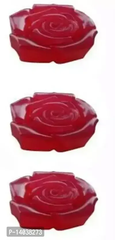 New Rose Shape Pure Rose Water Made Rose Soap 300g Bathing Soaps