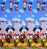 3D Polycotton Double Bed Bedsheet With Two Pillow Covers Size 90 X 90 Inch Micky Moudesign-thumb2