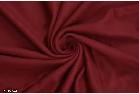 Neekshaa Plain Fleece Polar Single Bed Blanket Warm Soft  Comfortable for Winter / AC Room / Hotel / Donation / Travelling_Size - 60*90 inch, Color-Red-thumb3
