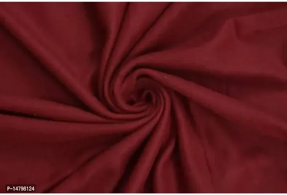 Neekshaa Single Bed Plain/Solid Polar Fleece Ac Blanket_Size - 60*90 inch, Color-Red-thumb3