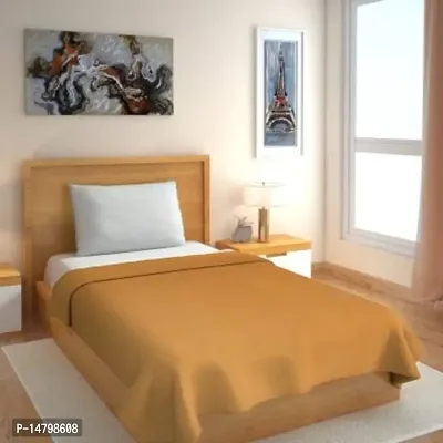 Neekshaa Polar Fleece Blanket for Single Bed| All Season Ultra Soft  Light-Weight Travel Blanket | 60x90 inch, Cream