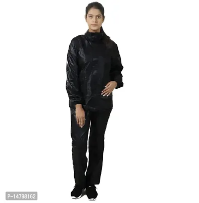 Neekshaa Waterproof Rain coat for Women for Biker Raincoat for Men Raincoat | Rainwear | Rainsuit | Overcoat for Men  Women (Black  Blue)