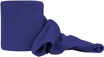 Neeshaa? Polar Fleece Blanket for Single Bed| All Season Ultra Soft  Light-Weight Travel Blanket | 60x90 inch, Blue-thumb1