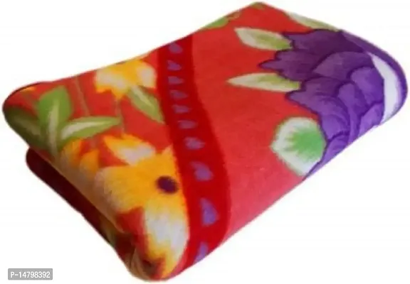 Neekshaa Single Bed Soft Floral Printed Polar Fleece Blanket_Size - 60*90 inch, Color-Floral
