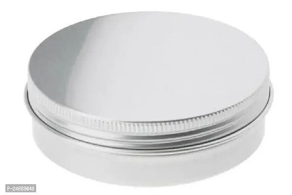 Aluminium Round Tin Container 100 Gms Pack Of 1