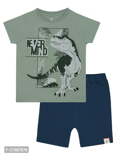 Stylist Cotton Printed Clothing Set For Boys-thumb0