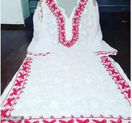 Stylish White Georgette Stitched For Women