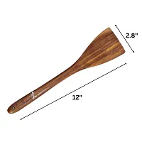 Useful Wooden Fry Spoon-thumb2