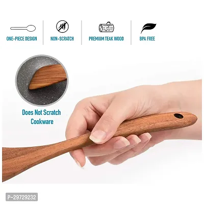 Useful Standard Design Wooden Spoon Set of 2-thumb2