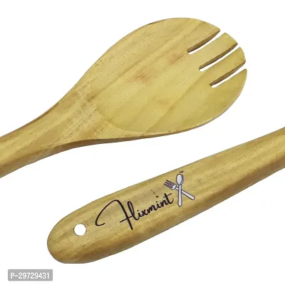 Useful Standard Design Wooden Spoon Set of 2-thumb3