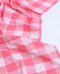 Pink Cotton Blend Bath Towels-thumb1