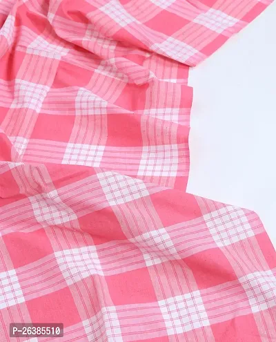 Pink Cotton Blend Bath Towels-thumb2