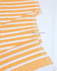 Yellow Cotton Blend Bath Towels-thumb1