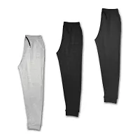 Stylish Cotton Blend Track Pant for Kids Pack of 3-thumb3