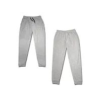 Stylish Cotton Blend Track Pant for Kids Pack of 3-thumb1