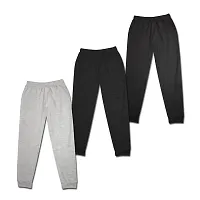 Stylish Cotton Blend Track Pant for Kids Pack of 3-thumb2