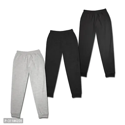 Stylish Cotton Blend Track Pant for Kids Pack of 3-thumb3