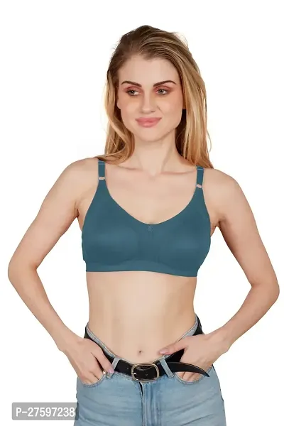 Tispy Topsy Women Rust Blue Color INTERLOCK MATERIAL WITH 100% COTTON   bra,bra for women,women bra,c cup bra,bras