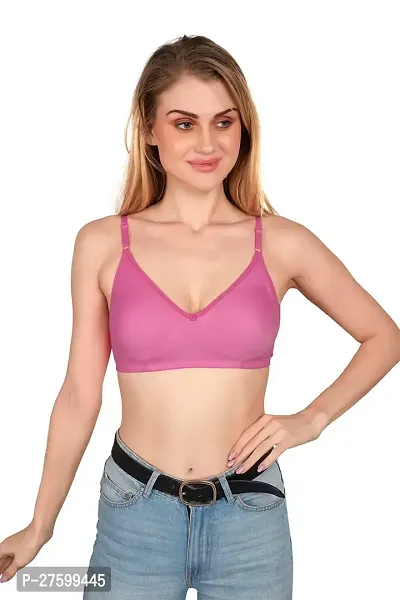 Tispy Topsy Women B Pink Color COTTON bra,bra for women,women bra,c cup bra,bras-thumb0