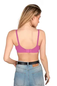 Tispy Topsy Women Pink Color INTERLOCK MATERIAL WITH 100% COTTON   bra,bra for women,women bra,c cup bra,bras-thumb1