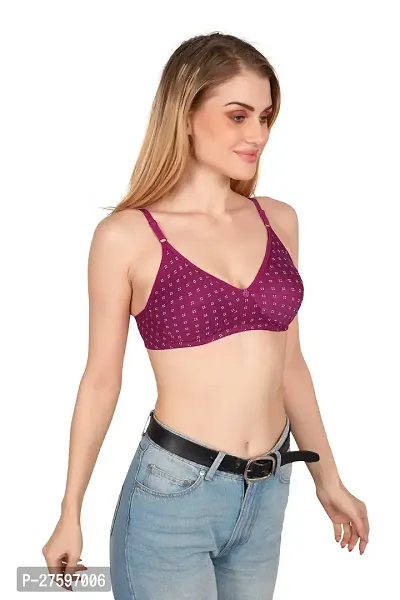 Tispy Topsy Women Rani Color 100 % Cotton  bra,bra for women,women bra,c cup bra,bras,fancy bra bra,new bra-thumb3