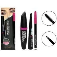 Minis Lipstick Red Edition, 6-ml with 3in1 Eyeliner, Mascara and Eyebrow Pencil-thumb1