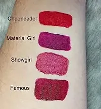 Liquid Matte Minis Lipstick Red Edition, Pack of 4 (Multicolor-thumb2