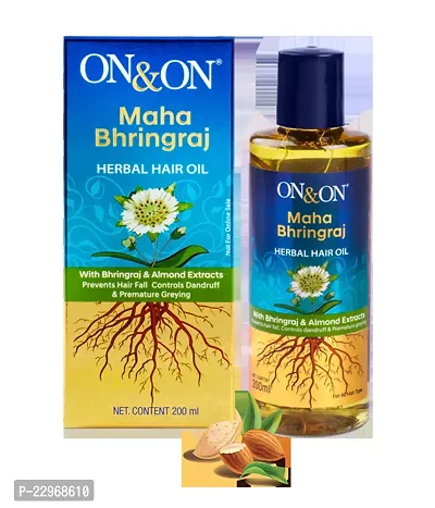 On  On Maha Bhringraj Herbal Heir Oil 200 ml-thumb0