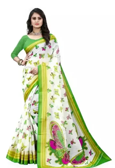 Best Selling Cotton Saree with Blouse piece 