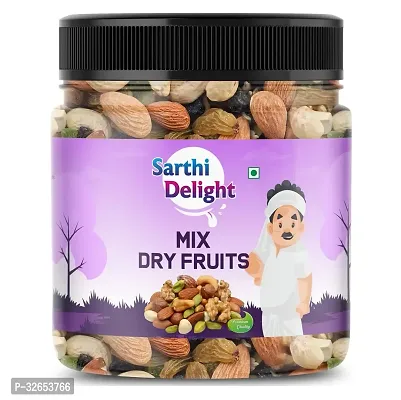 Mix Dry Fruits and Nuts, Almonds, Cashews, Raisins, Dry Figs, Pistachios, Walnut Kernels Dry Fruits (250gm