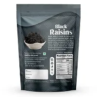 Seedless Afghani Black Raisins Rich in Antioxidants for Healthy Snacking | 200gm (Pack of 1)-thumb1