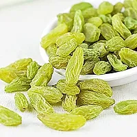 Seedless Afghani Green Raisins Rich in Antioxidants for Healthy Snacking | 400gm (Pack of 1)-thumb4