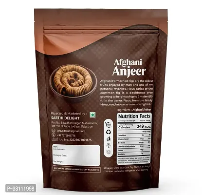 SARTHIDELIGHT  Afghani Anjeer -100g Dried Figs Natural, Rich in Iron, Fibre  Vitamins Fig  Dry Fruitpack of 1-thumb3