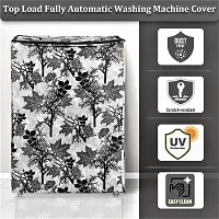 Fancy Top Loading Washing Machine Cover(Width: 58 Cm, Grey)-thumb3