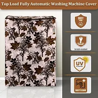 Fancy Top Loading Washing Machine Cover(Width: 58 Cm, Brown)-thumb3