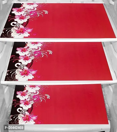 Fancy Fridge Mat(Width: 50 Cm, Red)-thumb2