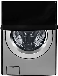 Fancy Front Loading Washing Machine Cover(Width: 60.9 Cm, Black)-thumb3