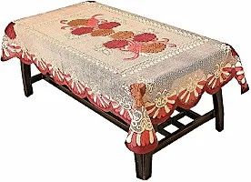 Fancy Embroidered 4 Seater Table Cover(Multicolor, Cotton)-thumb1