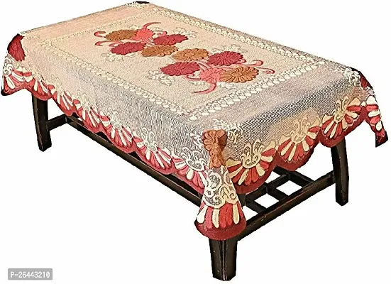 Fancy Embroidered 4 Seater Table Cover(Multicolor, Cotton)-thumb2