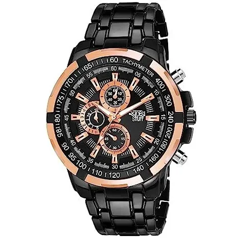 Swadesi Stuff Dial Chronograph Luxury Quartz Analog Watch for Men