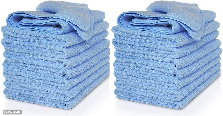 Premium Quality Microfiber Vehicle Washing Cloth Pack Of 16