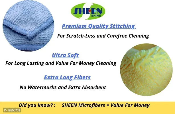 Premium Quality Microfiber Vehicle Washing Cloth Pack Of 4-thumb4