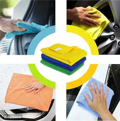 Premium Quality Microfiber Vehicle Washing Cloth Pack Of 3-thumb2