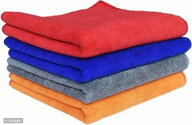 Premium Quality Microfiber Vehicle Washing Cloth Pack Of 4-thumb0