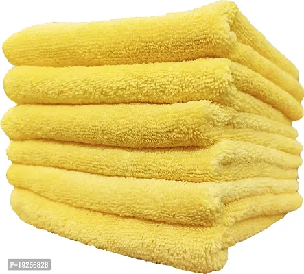 Premium Quality Microfiber Vehicle Washing Cloth Pack Of 6