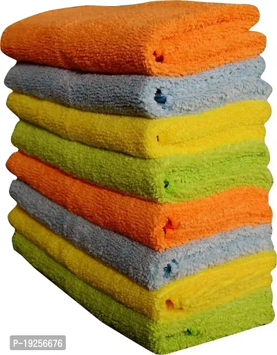 Premium Quality Microfiber Vehicle Washing Cloth Pack Of 8