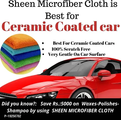 Premium Quality Microfiber Vehicle Washing Cloth Pack Of 8-thumb5