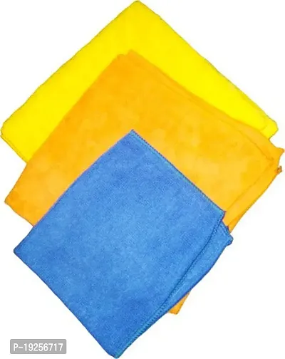 Premium Quality Microfiber Vehicle Washing Cloth Pack Of 3