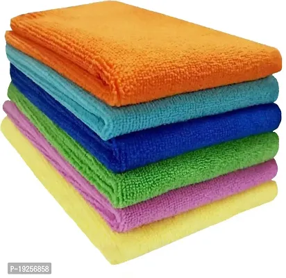 Premium Quality Microfiber Vehicle Washing Cloth Pack Of 6-thumb0