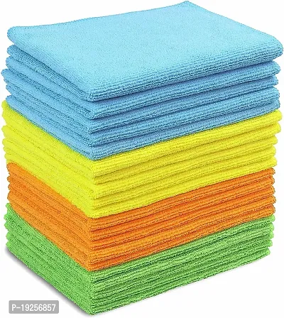 Premium Quality Microfiber Vehicle Washing Cloth Pack Of 20